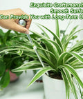 Stainless Steel Soil Probe 10 Inch Diameter 0.27 Inch Shaft Garden Soil Sampler Moisture Tester For Plants No Batteries Needed Easy Insertion And Quick Spin For Precise Soil Sampling in potted plants