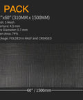 Heavy Duty Stainless Steel Mesh Screen Roll For Real Ventilation 12 By 60 Inches 5 Mesh, dimensions and product details shown