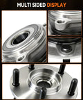Front Wheel Bearing Hub Assembly Fits Mazda 3 2014 2018 And Mazda CX 3 2016 2021 5 Lug With ABS, multi-view close-up
