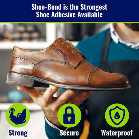 Professional Grade Shoe Glue For All Footwear Repairs Waterproof And Quick Drying Clear Formula Ideal For Hiking Boots