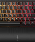 Top view of Dope K70 Pro Rgb Tenkeyless Mechanical Gaming Keyboard Featuring Pre Lubed Hall Effect Switches and Rapid Trigger Tech.