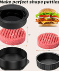 27 Piece Flat Top Grill Accessory Kit For Blackstone Outdoor Griddle Grillin Essentials With Extra Wide Burger Spatula Long Spatulas Rounded Flipper Tongs Basting Cover Patty Press And Hibachi Tools featuring burger patty press and raw patties