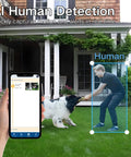 Person detected by 1080P Video Doorbell With Night Vision And Two Way Audio Battery Powered Outdoor Security Camera Instant Alerts