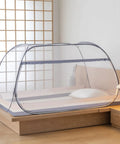 Pop Up Mosquito Tent With Instant Fold Frame For No Hassle Setup Sealed Netting Bottom And Ultra Portable Travel Bag Indoor Outdoor Use