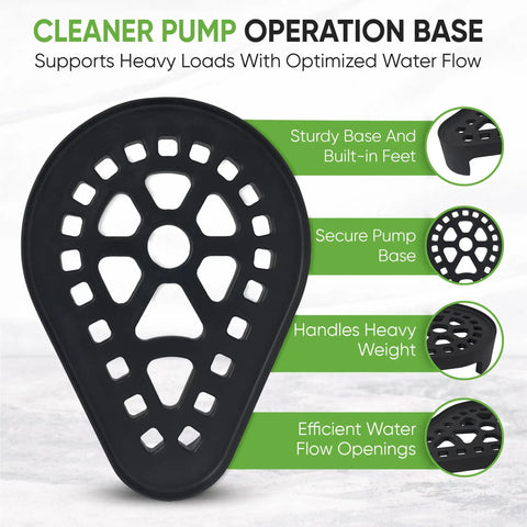 Heavy Duty Sump Pump Stand That Stops Sediment Buildup And Clogs, Elevates Your Unit For Reliable Flood Prevention, Extends Pump Life