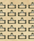 Antique Bronze Card Catalog Drawer Pulls Set Of 20 For File Cabinets Office Furniture on display, zinc alloy, vintage style hardware.