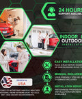 Tesla NACS Level 2 EV Charger With 48 Amp Fast Charge 11.5kW Wall Mount EVSE brochure with installation and support details