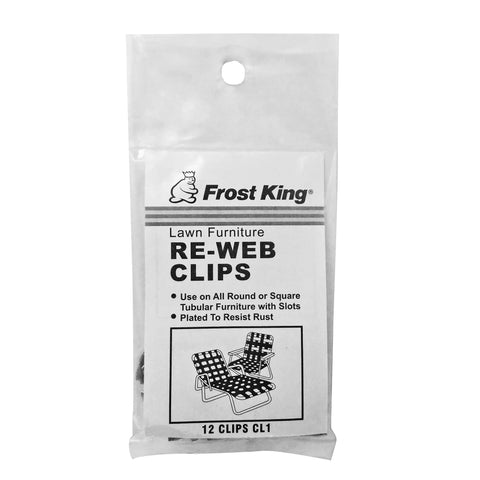 Clips And Screws For Furniture Re Webbing Kit Rust Resistant Silver Lawn Chair Clips For Tubular Furniture With Slots Includes 12 Clips
