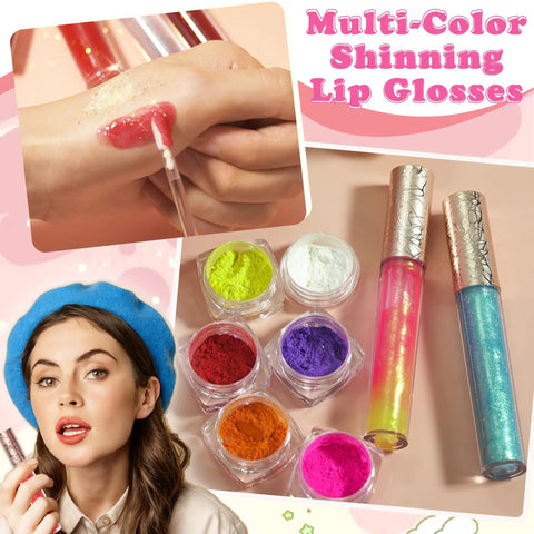 All Inclusive Lip Gloss Making Kit For Beginners With DIY Lip Gloss Set Includes 140G Base Empty Tubes Pigment Powders