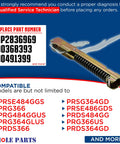 Pro Grade Two Pack Oven Door Hinge Kit Replacement For Select Ovens Easy Install Durable Hardware Non OEM Appliance Parts And Accessories For Home Kitchens with part numbers and compatibility list