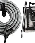 Central Vacuum Low Voltage Attachment Kit With Switch Control Hose For 40 Ft Black Easy Install And Compatible With Major Brands