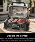 Woodfire Smart Thermometer For OG900 Series, Dual Probe Ready To Monitor Two Proteins At Once, Precise Grilling And Smoking Alerts