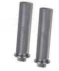 Sturdy 20mm Bench Dogs For Woodworking Clamps, Aluminum Alloy T Slot Rail Stops, Heavy Duty Table Vises with textured grip design.