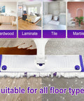 20 Pack Disposable Power Mop Pads Compatible With Swiffer Power Mop Multi Surface And Wood Mop Refills For Quick Cleanups No Mess Mopping And Pet Hair Removal Easy Fit For Fast Mopping, for hardwood, laminate, tile, marble floors