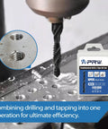 Combo Drill Bit And Tap Set For Quick Threading, Imperial And Metric Sizes driling and tapping metal plate