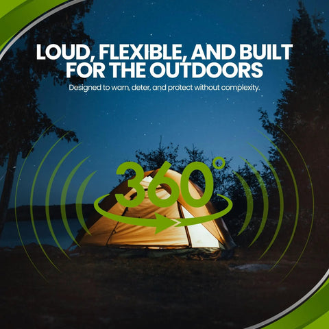 360 degree protection with 12 Gauge Perimeter Alarm With Quad Three Point Zero Tech Full 360 Degree Trip Wire Protection