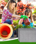 10 Pack Flower Pot Hole Mesh Pads For Superior Drainage 11.8 By 7.8 Inch Bonsai Plant Screen Mesh in gardening scene