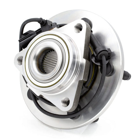 Front Wheel Hub And Bearing Assembly 515073 For Dodge Ram 1500 2002 2005 Standard Cab Replacement Part With Precision Machined Bearings