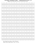 Sheet of Self Laminating Polyester Laser Labels B-361B White Matte Translucent Overlam For Wire And Cable ID, 0.5 x 0.75 Inch