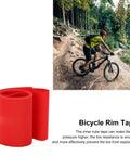 Stretchy PVC Bike Tire Liner Tape For 26 Inch Wheels 80mm Rim Strips Anti Puncture Protector Inner Tube Cushion For Mountain Bikes Red