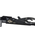 Side view of black 90-Degree Locking Grip Hose Clamp Pliers for quick, secure clamp removal in auto, marine, and aviation work.