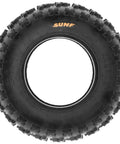 Knobby Sport ATV UTV Tires 22x7-10 Tubeless A027 6 Ply Set Of 2 For All Terrain Action On Mud Sand And Rough Tracks