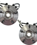 Front Left And Right Wheel Bearing And Hub Assembly Set For 2005 2010 Jeep Grand Cherokee And 2006 2010 Commander Two Piece Beefed