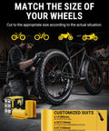 Fat Bike Tire Liner For Mountain Bikes Puncture-Resistant Protector For 20 To 29 Inch Wheels with customization options visible