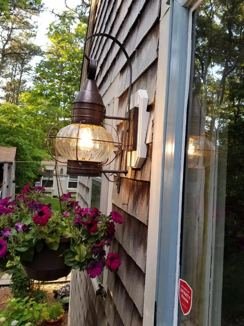 Outdoor lamp on Vinyl Siding Light Mounting Block With Built In Electrical Box Outdoor Mount Kit For Half Inch Double White 2 Pack