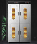 80 Layer Food Dehydrator Dryer Machine for Fruits Vegetables Meat Fish Herbs Nuts and More 6000W 220V stainless steel design