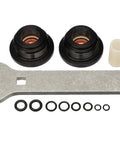 SeaStar Front Mount Seal Kit HS5157 with wrench, 2 seal glands, and assembly components, fits HC5340-HC5394 cylinders
