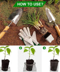 How to use 3 Gallon Gopher And Mole Proof Wire Baskets 5 Pack Stainless Steel Underground Root Guard Mesh Baskets in garden beds.