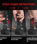 Steps to use 9mm Speed Loader for Quick Magazine Reloads Pain Free Handling Smooth Feeding No Jamming Compact Design