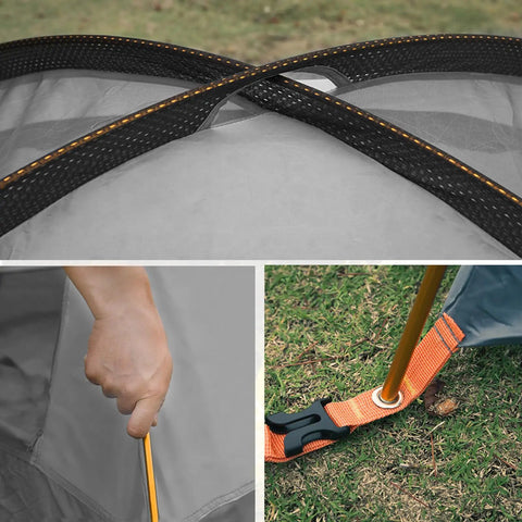 Two Pack Tent Pole Repair Kit And Replacement Poles For Camping And Hiking Aluminum Alloy 7001 T6 Adjustable Splint