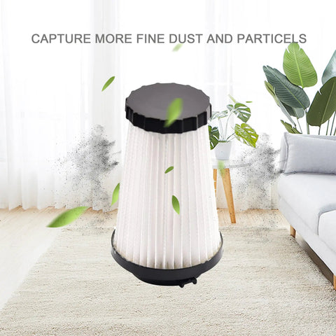 Dirt Devil F2 Vacuum Filter Replacement HEPA, Easy Fit 4 Pack, Keeps Suction Strong For Fast Home Cleaning, Compatible With F2 Upright Vacuums, Part Nos 3SFA11500X And 3F5A11500X, Also Fits 2SFA115000, Attachment Kit