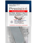 Packaging of Concealed Magnetic Catch For Heavy Duty Doors In Stainless Steel 24 To 75mm Silent No Latch Noise Easy Install