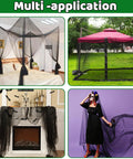 10 X 50 Ft Mosquito Mesh Screen For Patio And Garden, Bird And Bug Barrier Netting in various applications indoors and outdoors