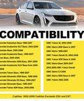 Compatibility chart for Door Hinge Pin And Bushing Repair Kit For GMC Sierra Silverado Chevy Avalanche Suburban 1999-2007 2 Door Models