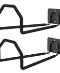 Badass Heavy Duty Garage Storage Hooks, sturdy dual arm design wall mount tool organizer with non slip rubber sleeves.