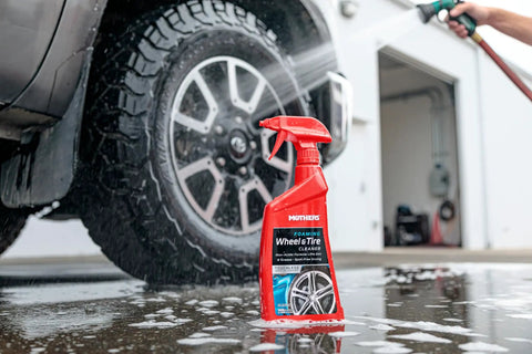 Foaming Wheel And Tire Cleaner For Cars Safe On Factory Coated Wheels Thick Foam Lifts Brake Dust And Grime 24 oz bottle