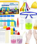 Hands On Lab Science Kit For Kids With 33 Pieces Of Beakers And Test Tubes, Fun Chemistry Experiments