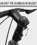 6 Pack 1 1/8 Inch Aluminum Bike Headset Spacers Set Anodized Black For MTB BMX Road Bikes With 2mm 3mm 5mm 10mm Shims