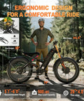 Dual Motor Electric Bike With 5600W Output And 50 MPH Speed Gives Adults A Badass Ride featuring ergonomic design and 26-inch tires.