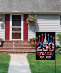 Garden Flag 1776 to 2026 250th Anniversary Patriotic Decor Double Sided 12 By 18 Inch Waterproof American Flag front yard display