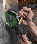 Dust Collector Water Sprayer for Metal Cutting Tools, 17.7cm Attachment for Workshop, Home Shop and DIY Projects in use