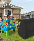 Heavy Duty Kids Water Table Cover With 600D Oxford Fabric, Waterproof Dust Proof And Anti UV, Fits Most 41 X 25 X 33 Inches Water Tables
