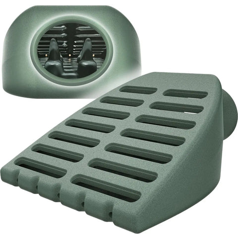 Heavy Duty Lawn Drain Grate for Yard Water Management and Foundation Protection, Sump Pump and Downspout Extension Ready, Compatible With 3 Inch And 4 Inch Thin Wall Drain Pipes, Keeps Water Away From Your Home