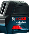 All In One Pro Grade Self Leveling Cross Line Laser With Plumb Points For Quick Leveling 65 Ft Range Device Front View