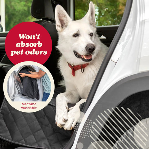 Waterproof Dog Car Seat Cover With Non Slip Back Seat Protector For Cars Trucks And SUVs Universal Fit Scratchproof