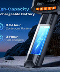 High-capacity rechargeable battery of Handheld Endoscope Camera With Light 2.8 Inch IPS Screen IP67 Waterproof Borescope